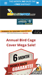 Mobile Screenshot of birdcagecoversnow.com